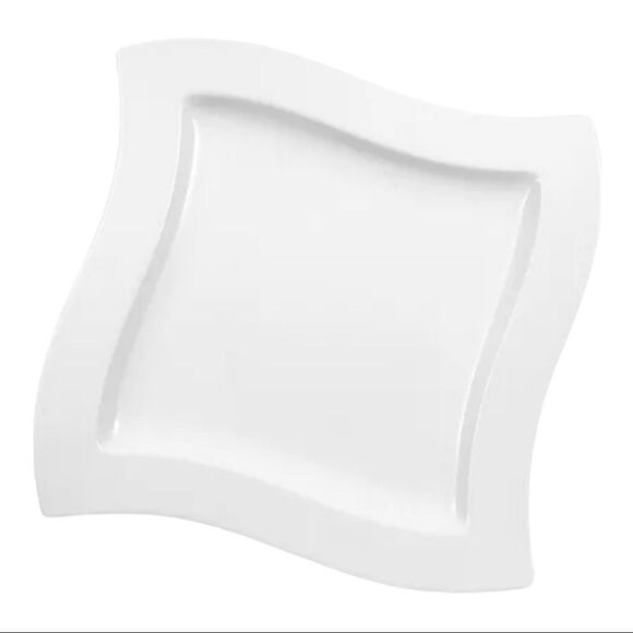 VILLEROY & BOCH New Wave Premium Porcelain White Dinner Plate - Picture 2 of 8